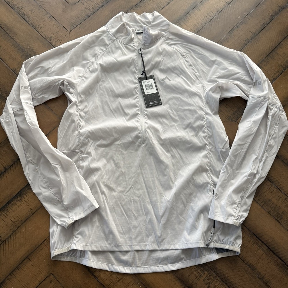 Strafe Jacket Womens Large Nylon Jacket Hiking Forest Gray